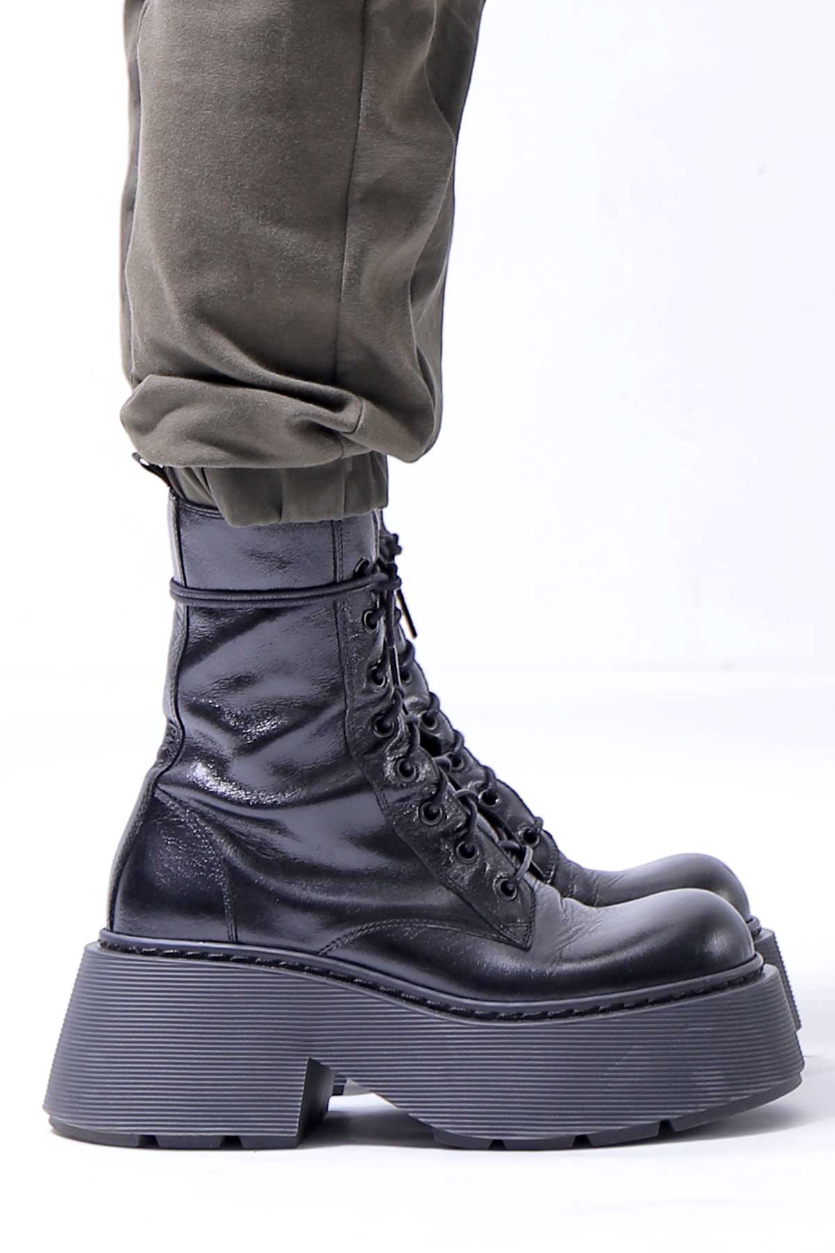 【VIC MATIE】 PLATFORM LACE-UP BOOTS 7700D
