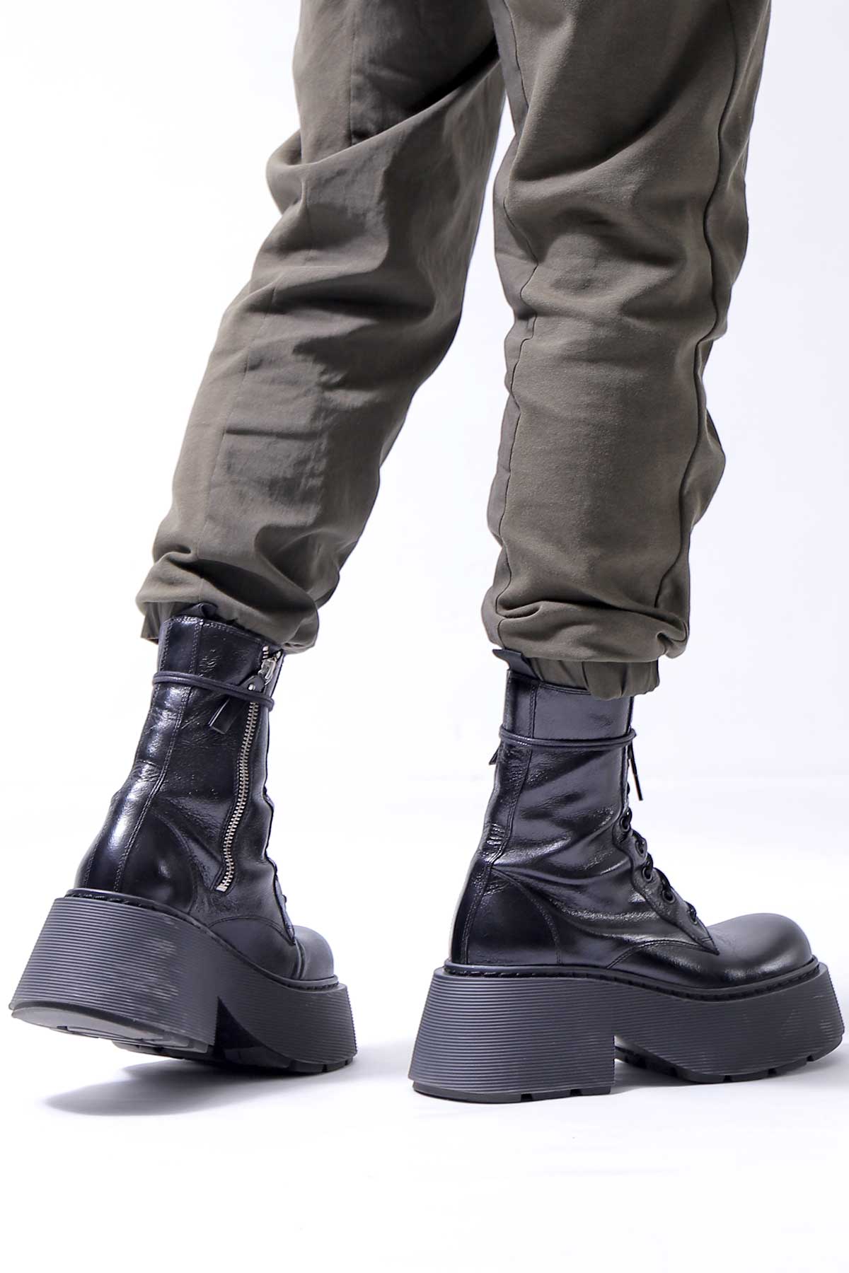 【VIC MATIE】 PLATFORM LACE-UP BOOTS 7700D