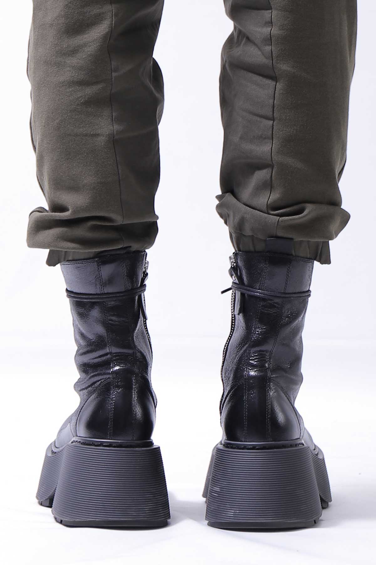 【VIC MATIE】 PLATFORM LACE-UP BOOTS 7700D