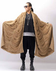 【RUNDHOLZ】 GRUNGE FRINGE SILK KNIT STOLE_DAKAR