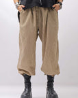 【RUNDHOLZ】 VINTAGE-DYED STRIPED WIDE PANTS_CLAY CLOUD STRIPE