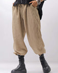 【RUNDHOLZ】 VINTAGE-DYED STRIPED WIDE PANTS_CLAY CLOUD STRIPE