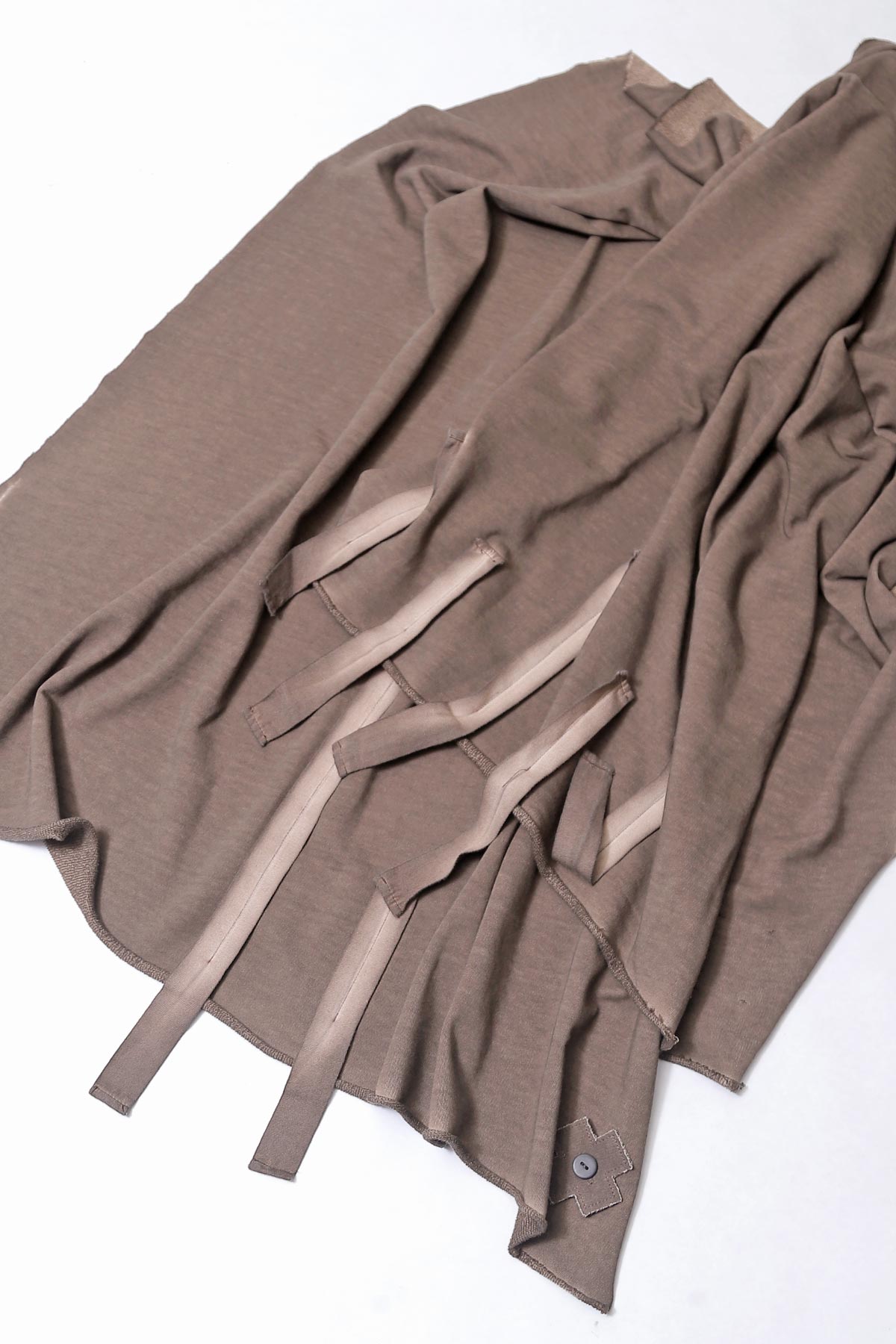 【PLÜ】 COTTON SWEAT MEGA STOLE PL16S_CHOCOLATE