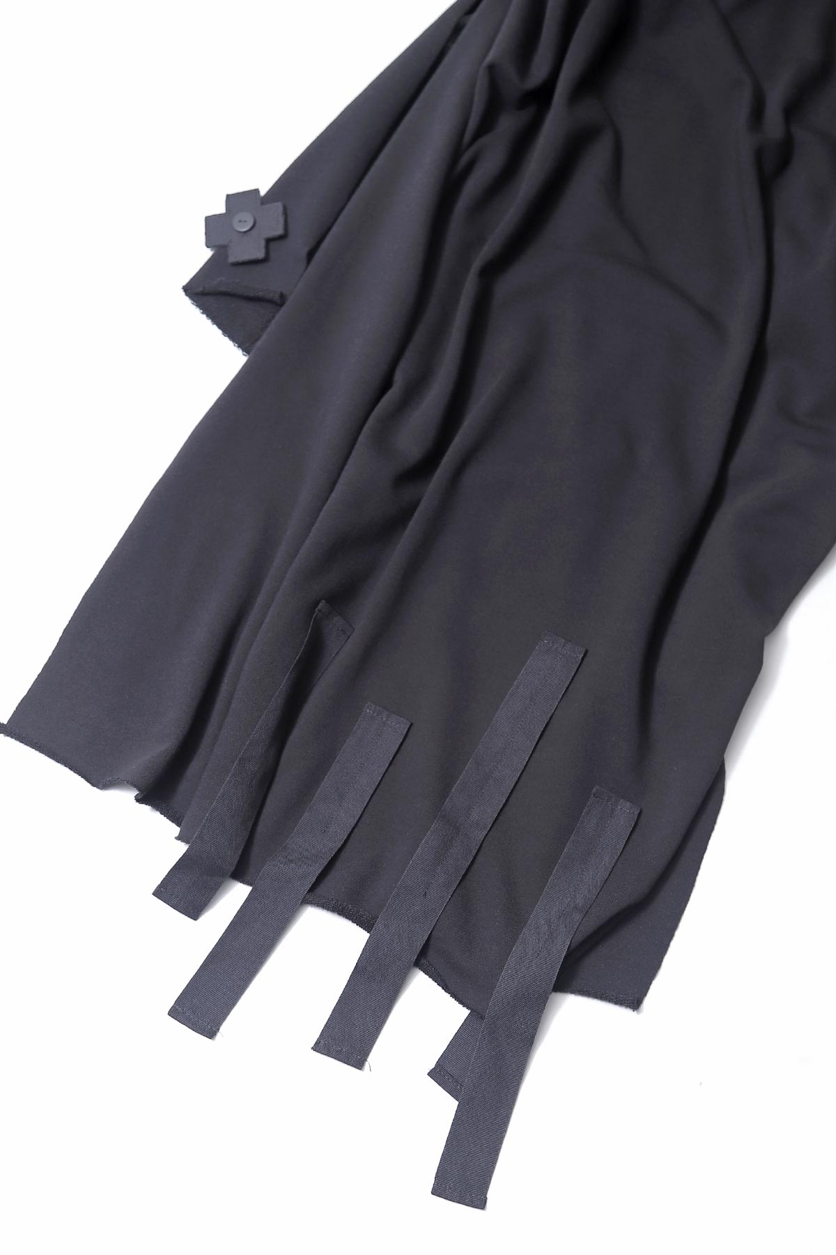 【PLÜ】 COTTON SWEAT MEGA STOLE PL16S_BLACK