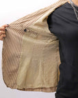 【RUNDHOLZ】 VINTAGE-DYED STRIPED SHIRT JACKET_CLAY CLOUD STRIPE