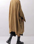 【RUNDHOLZ】 VINTAGE-DYED OVERSIZED STRIPED SHIRT_DAKAR CLOUD STRIPE