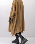 【RUNDHOLZ】 VINTAGE-DYED OVERSIZED STRIPED SHIRT_DAKAR CLOUD STRIPE