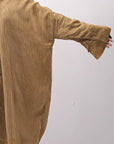 【RUNDHOLZ】 VINTAGE-DYED OVERSIZED STRIPED SHIRT_DAKAR CLOUD STRIPE