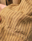 【RUNDHOLZ】 VINTAGE-DYED OVERSIZED STRIPED SHIRT_DAKAR CLOUD STRIPE