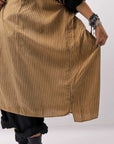 【RUNDHOLZ】 VINTAGE-DYED OVERSIZED STRIPED SHIRT_DAKAR CLOUD STRIPE