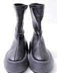 【VIC MATIE】 ECO STRETCH LEATHER SNEAKER BOOTS 2310D_BLACK
