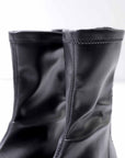 【VIC MATIE】 ECO STRETCH LEATHER SNEAKER BOOTS 2310D_BLACK