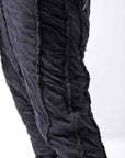 【studio b3】 UNISEX CRINKLED SOFT COTTON PANTS RBB1972_BLACK