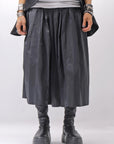 【PLÜ】 SHAPE MEMORY SKIRT PL09_WIDE STRIPE