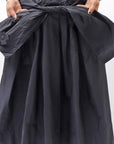 【PLÜ】 SHAPE MEMORY SKIRT PL09_BLACK