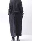 【NOSTRASANTISSIMA】 CASENTINO & TULLE GILET J106_BLACK