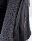 【NOSTRASANTISSIMA】 CASENTINO & TULLE GILET J106_BLACK