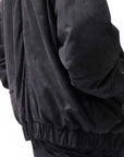 【DANIELE BASTA】 MAT LEATHER BOMBER JACKET DB1298_BLACK
