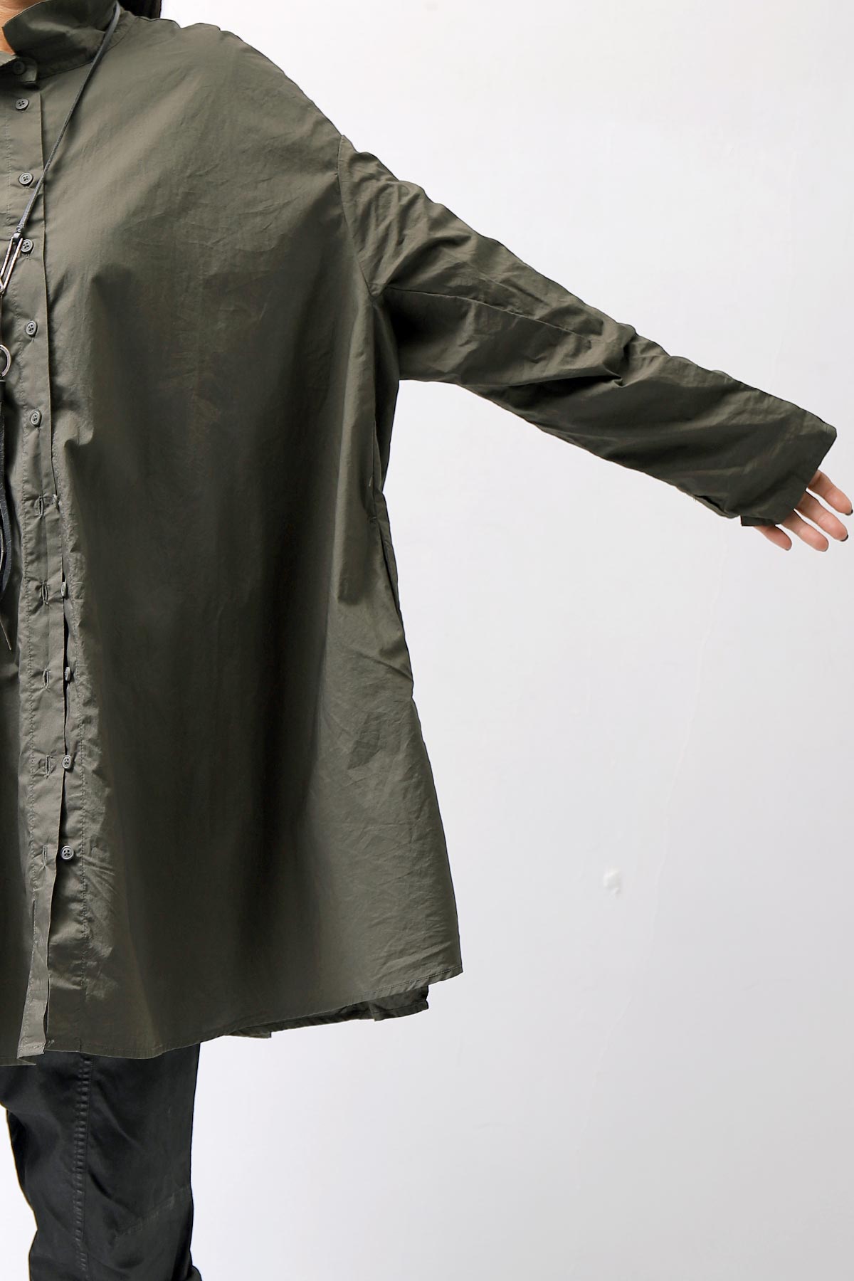 【RUNDHOLZ】 UNISEX OVERSIZE COTTON SHIRT 332 0915_JUNGLE