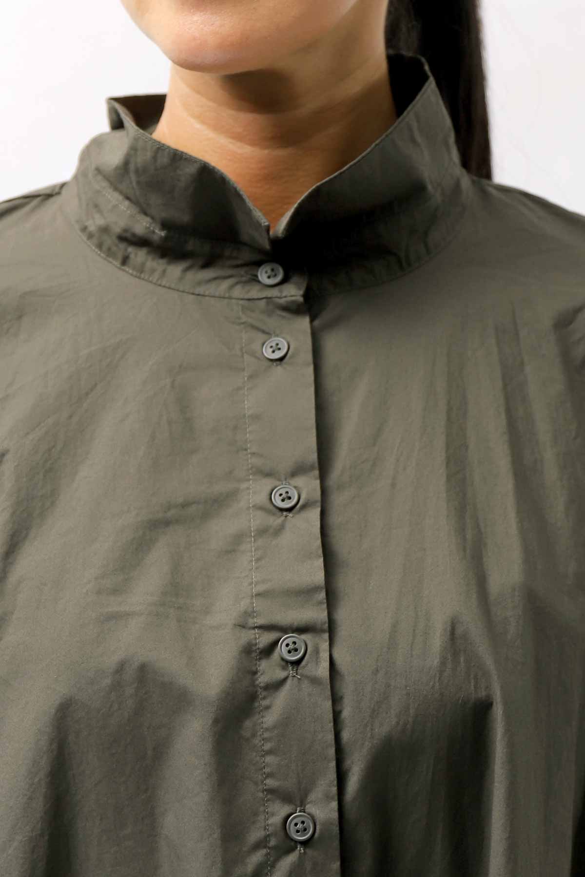 【RUNDHOLZ】 UNISEX OVERSIZE COTTON SHIRT 332 0915_JUNGLE