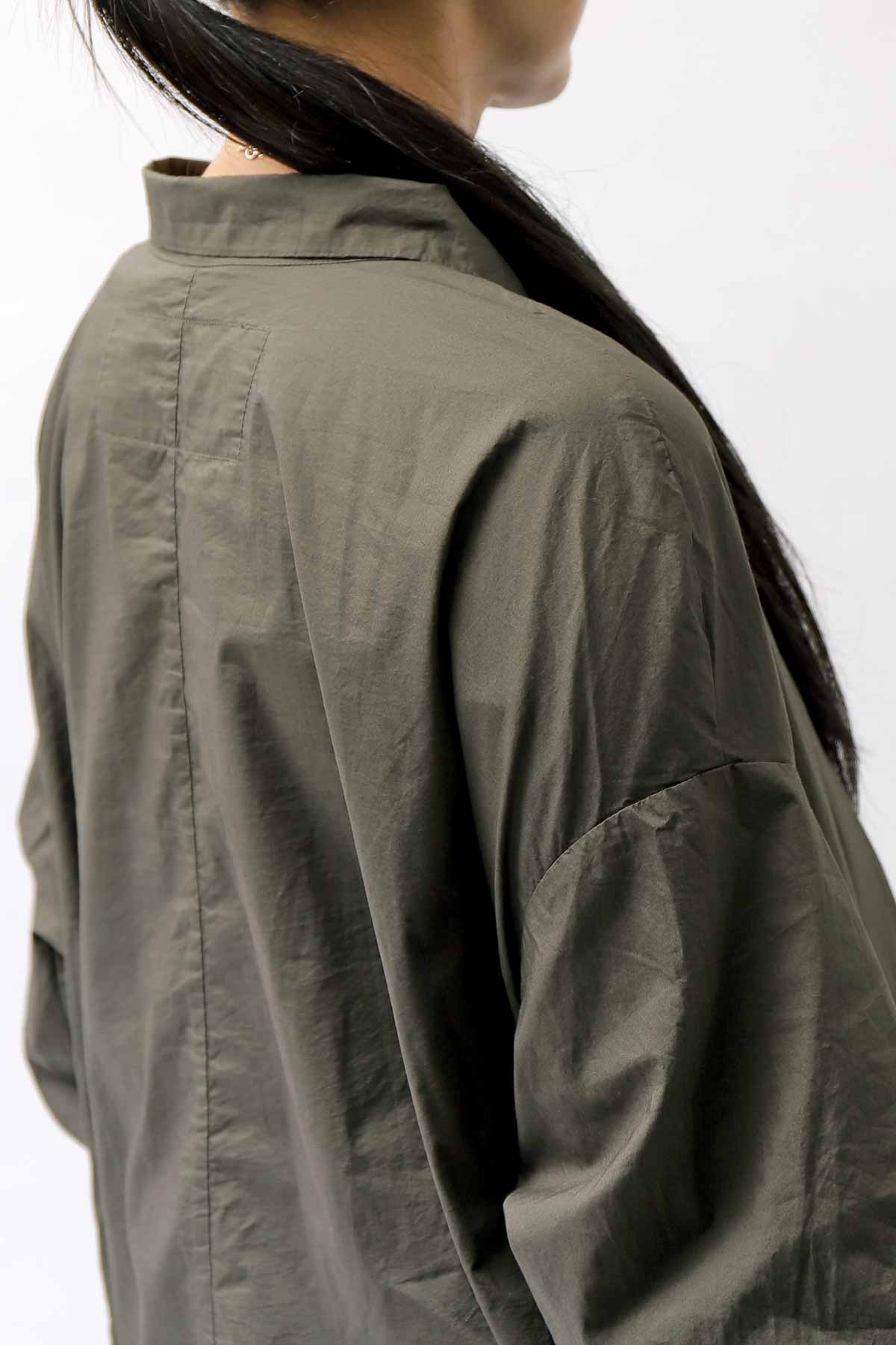 【RUNDHOLZ】 UNISEX OVERSIZE COTTON SHIRT 332 0915_JUNGLE