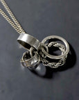 【GOTI】 MIXED RING PENDANT_CN569