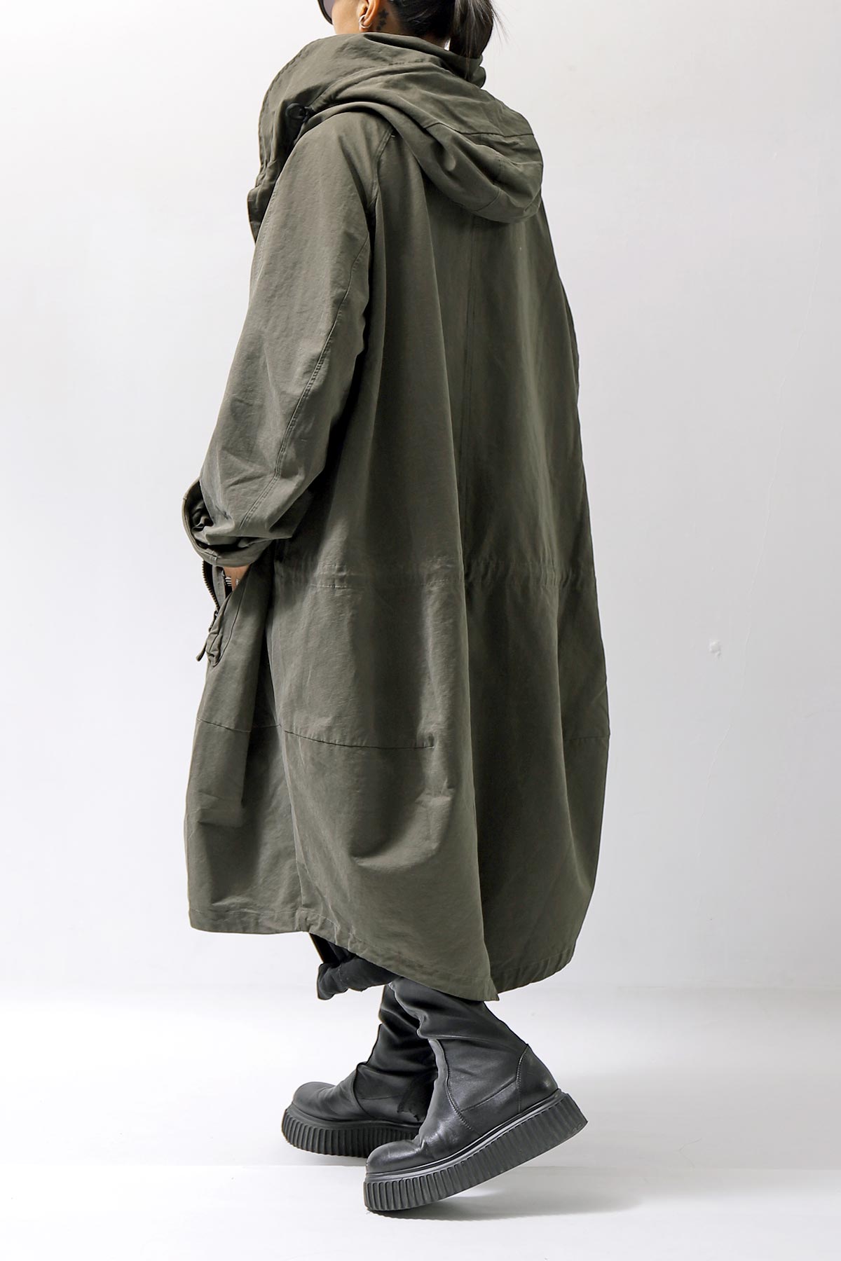 【RUNDHOLZ】 UNISEX OVERSIZED MODS COAT 323 1212_JUNGLE