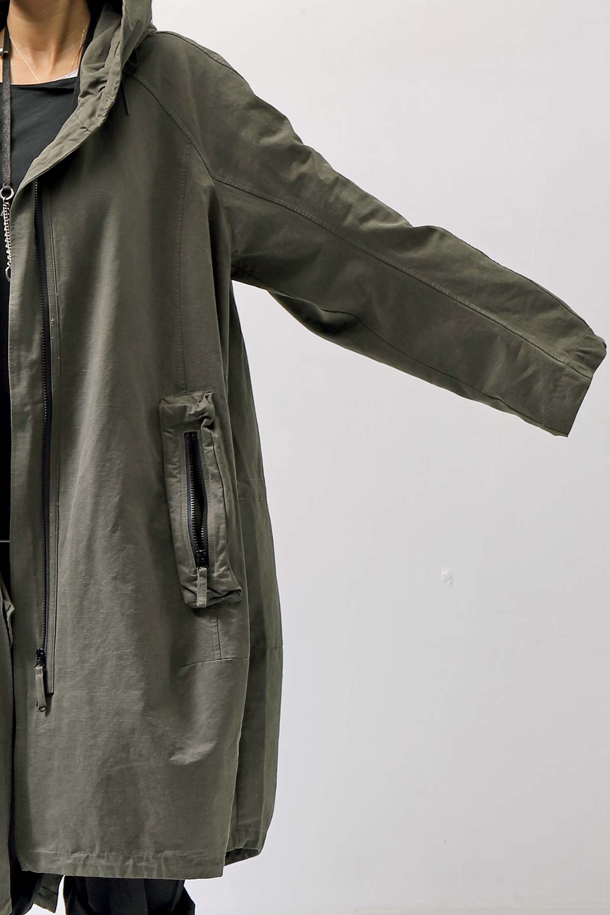 【RUNDHOLZ】 UNISEX OVERSIZED MODS COAT 323 1212_JUNGLE