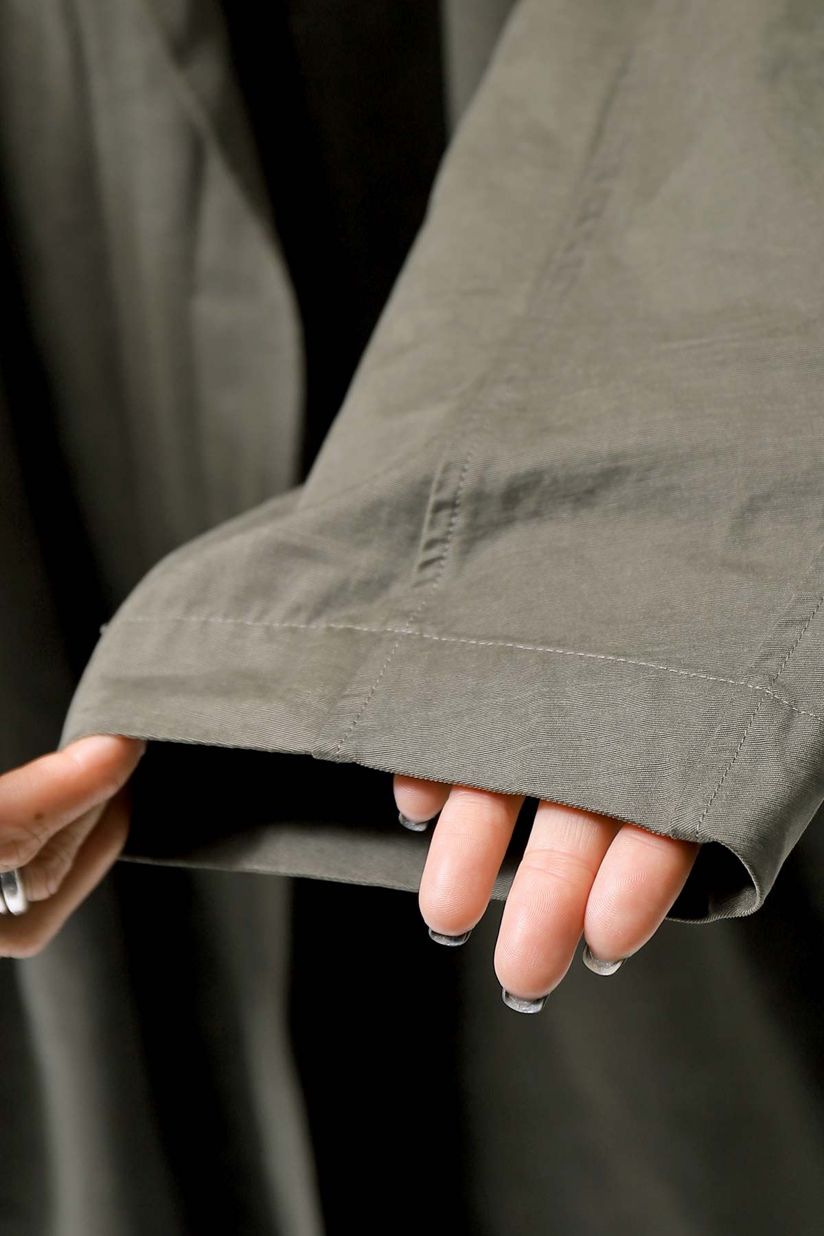 【RUNDHOLZ】 UNISEX OVERSIZED MODS COAT 323 1212_JUNGLE