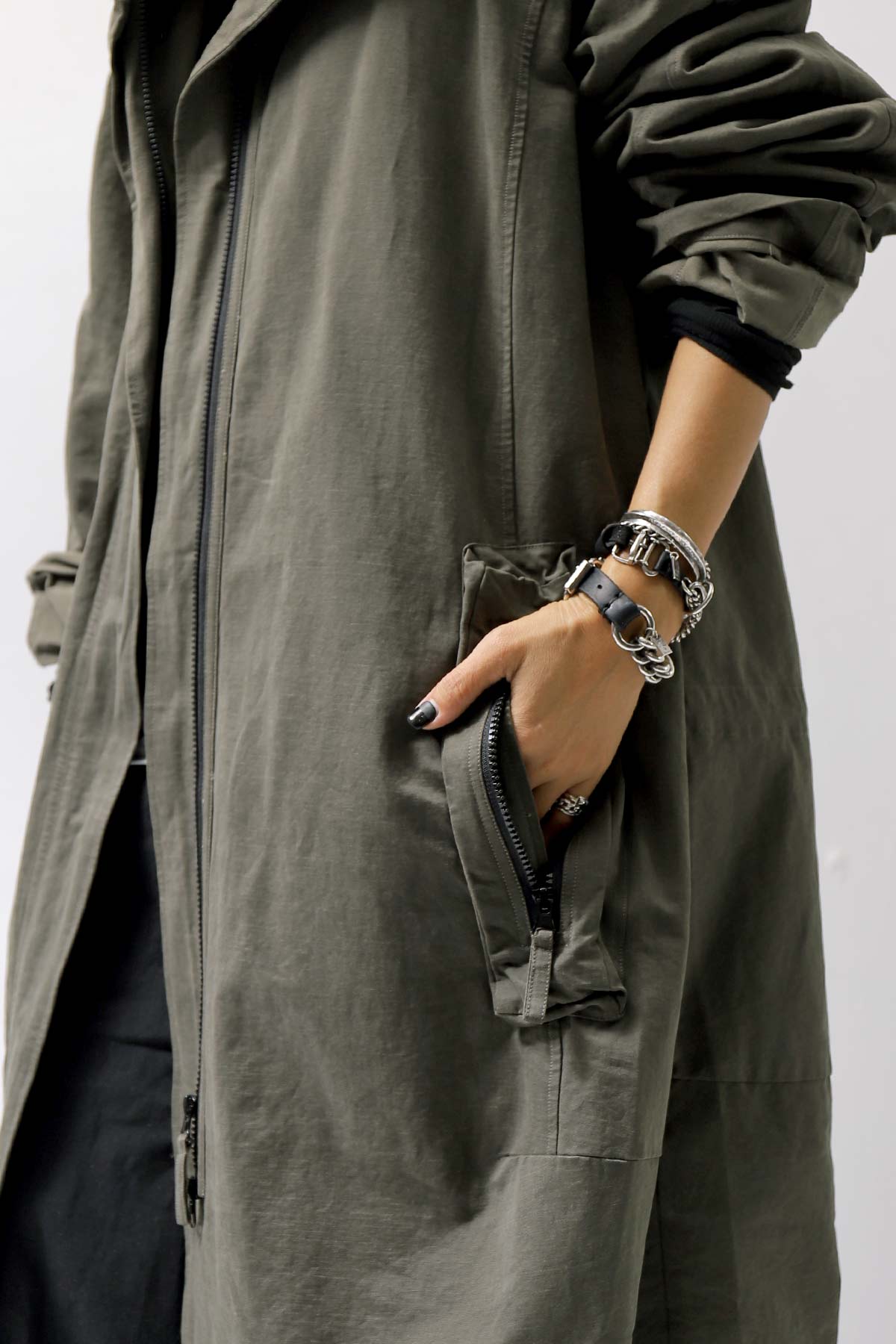 【RUNDHOLZ】 UNISEX OVERSIZED MODS COAT 323 1212_JUNGLE