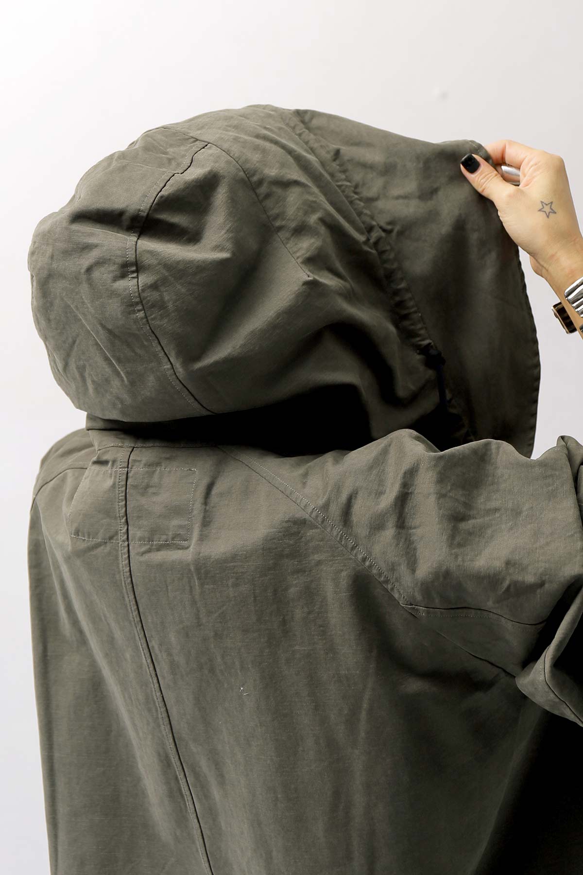 【RUNDHOLZ】 UNISEX OVERSIZED MODS COAT 323 1212_JUNGLE