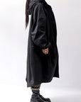 【RUNDHOLZ】 UNISEX OVERSIZED LIGHT MODS COAT 323 1212_BLACK