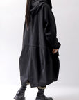 【RUNDHOLZ】 UNISEX OVERSIZED MODS COAT 323 1212_BLACK