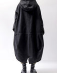 【RUNDHOLZ】 UNISEX OVERSIZED MODS COAT 323 1212_BLACK
