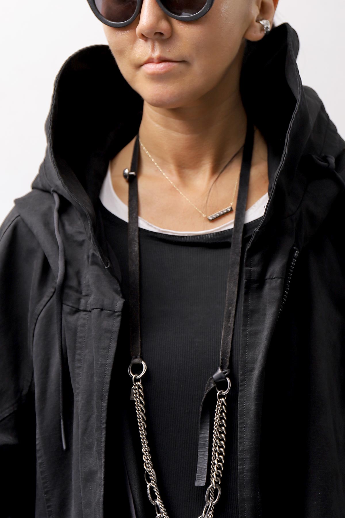 【RUNDHOLZ】 UNISEX OVERSIZED MODS COAT 323 1212_BLACK