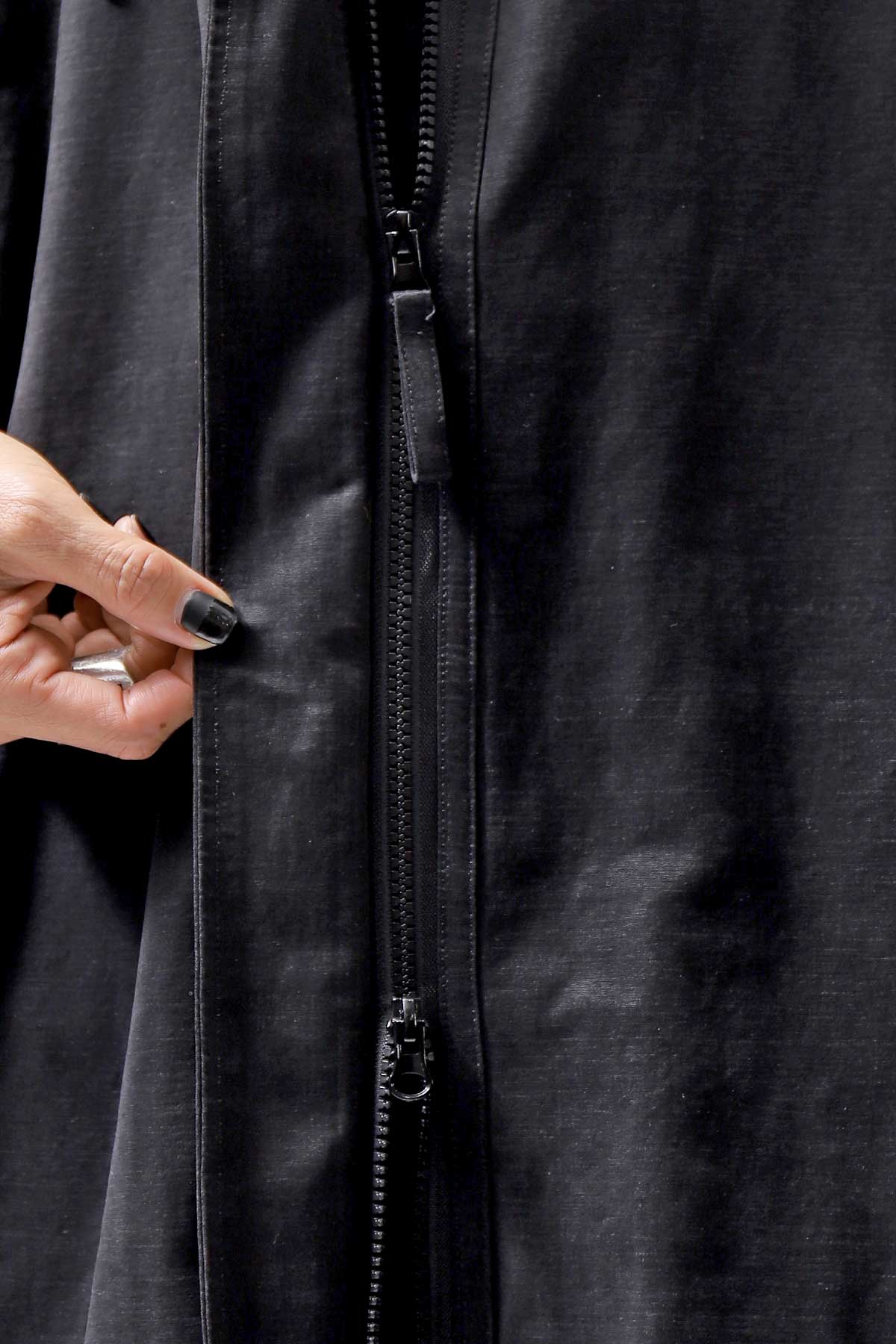 【RUNDHOLZ】 UNISEX OVERSIZED MODS COAT 323 1212_BLACK