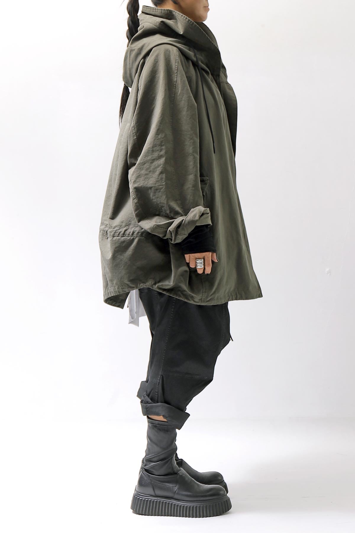 【RUNDHOLZ】 UNISEX OVERSIZED BALLOON BLOUSON 323 1111_JUNGLE
