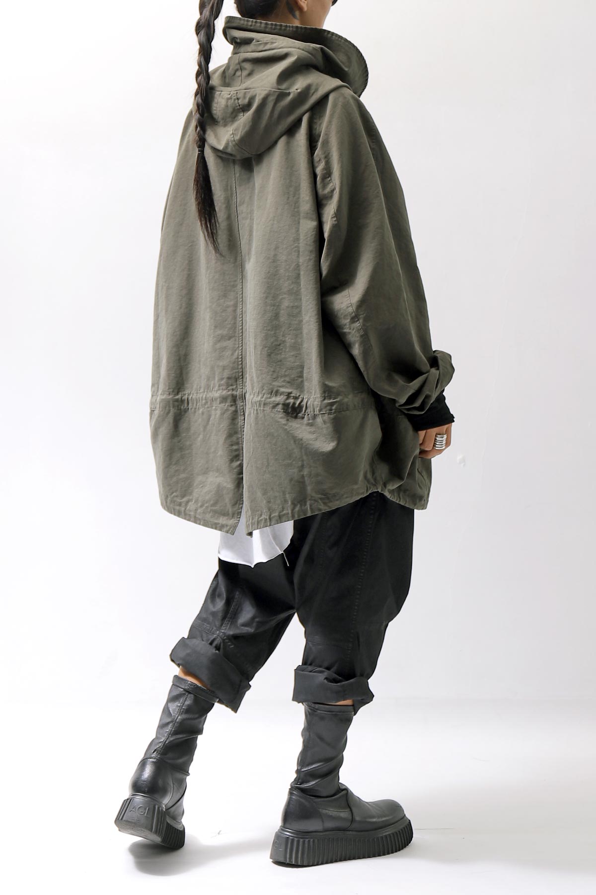 【RUNDHOLZ】 UNISEX OVERSIZED BALLOON BLOUSON 323 1111_JUNGLE