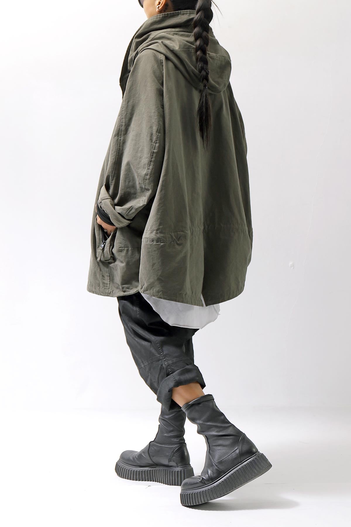 【RUNDHOLZ】 UNISEX OVERSIZED BALLOON BLOUSON 323 1111_JUNGLE