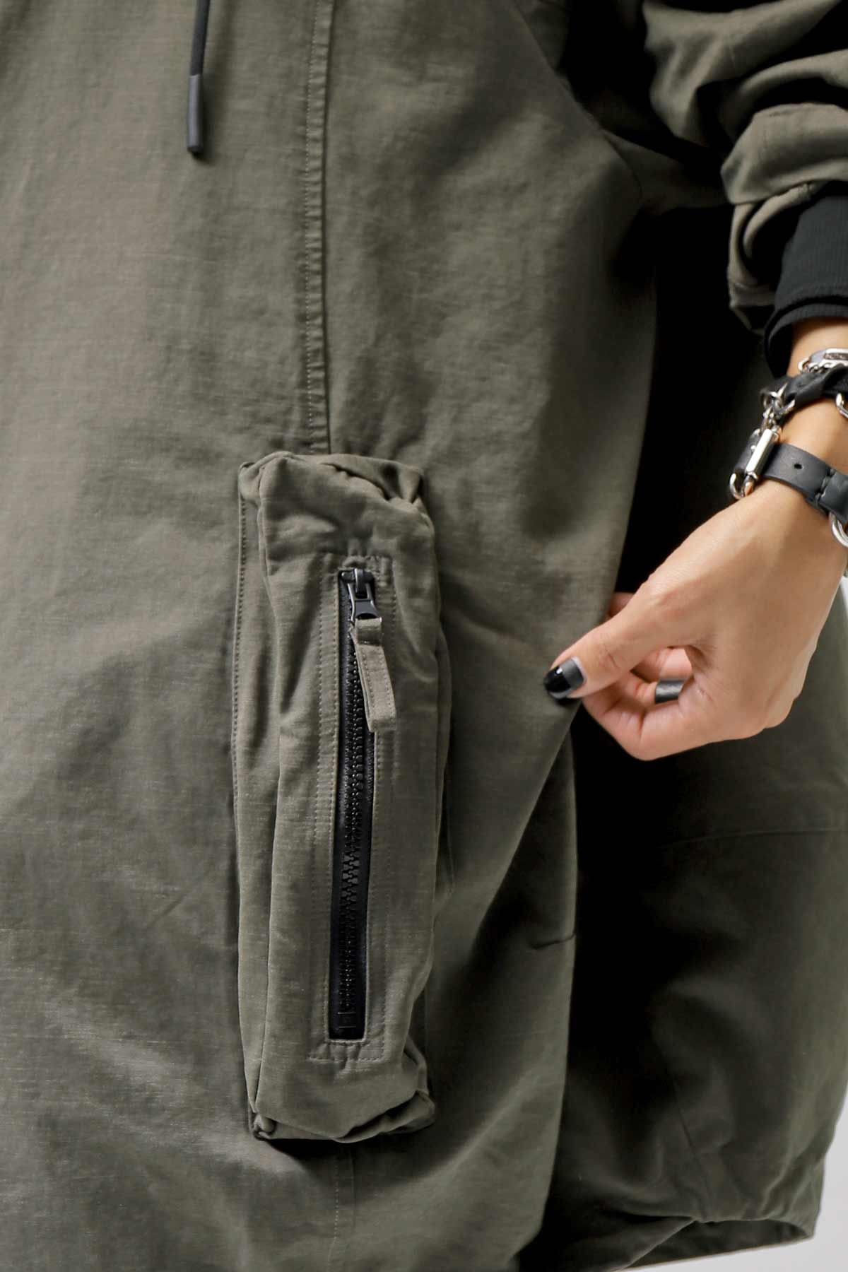 【RUNDHOLZ】 UNISEX OVERSIZED BALLOON BLOUSON 323 1111_JUNGLE