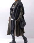 【RUNDHOLZ】 BOILED WOOL & SOFT WOOL KNIT CARDIGAN COAT 388 1203_JUNGLE