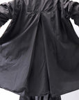 【RUNDHOLZ】 UNISEX OVERSIZE BACK TUCK SHIRT_BLACK