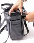 【DANIELE BASTA】2WAY SQUARE SHOULDER BAG DBM012_BLACK