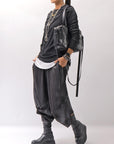 【DANIELE BASTA】2WAY SQUARE SHOULDER BAG DBM012_BLACK