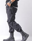 【bajra】 UNISEX COTTON EASY PANTS 159QP01_BLACK