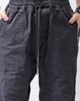 【bajra】 UNISEX COTTON EASY PANTS 159QP01_BLACK