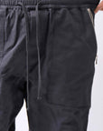 【bajra】 UNISEX COTTON EASY PANTS 159QP01_BLACK