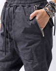 【bajra】 UNISEX COTTON EASY PANTS 159QP01_BLACK