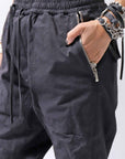 【bajra】 UNISEX COTTON EASY PANTS 159QP01_BLACK