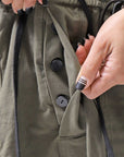 【bajra】 UNISEX COTTON EASY PANTS 159QP01_MILITARY
